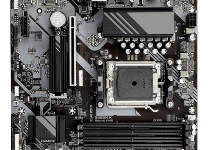 TARJETA MADRE GIGABYTE B650M K AM5 MICRO ATX DDR5