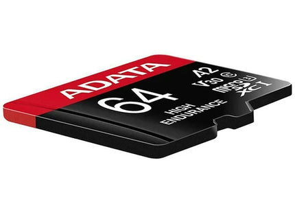 Memoria Micro SDXC ADATA Premier | 64GB | UHS-I U3 V30 | 100/80MB/s | AUSDX64GUI3V30SHA2-RA1 | Para Videovigilancia