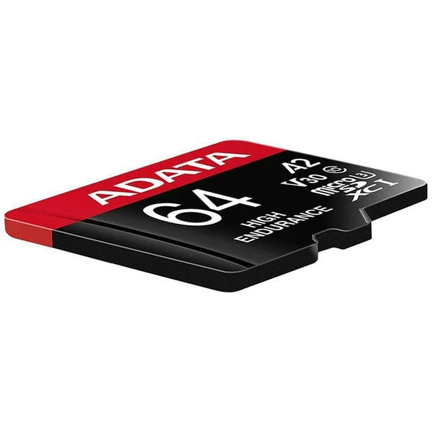 Memoria Micro SDXC ADATA Premier | 64GB | UHS-I U3 V30 | 100/80MB/s | AUSDX64GUI3V30SHA2-RA1 | Para Videovigilancia