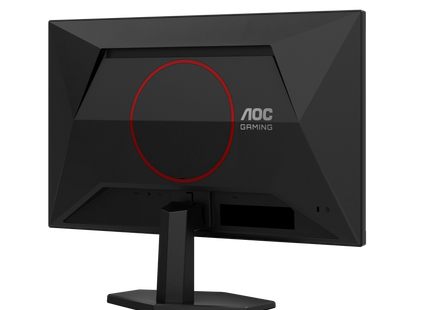 Vista completa del setup gaming con monitor AOC 24G42HE en escritorio