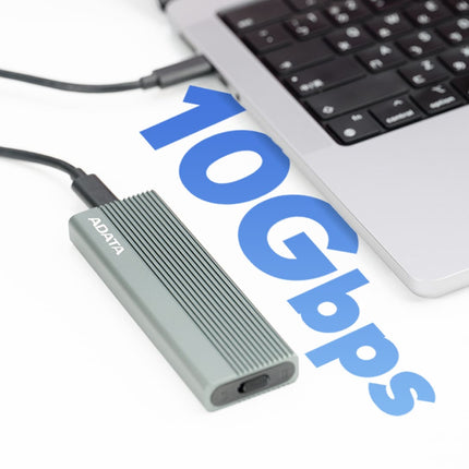 Encapsulador SSD ADATA EC680 | USB-C 3.2 Gen2 | 10Gbps | Compatible con M.2 PCIe NVMe 2230/2242 | EC680-CCGY