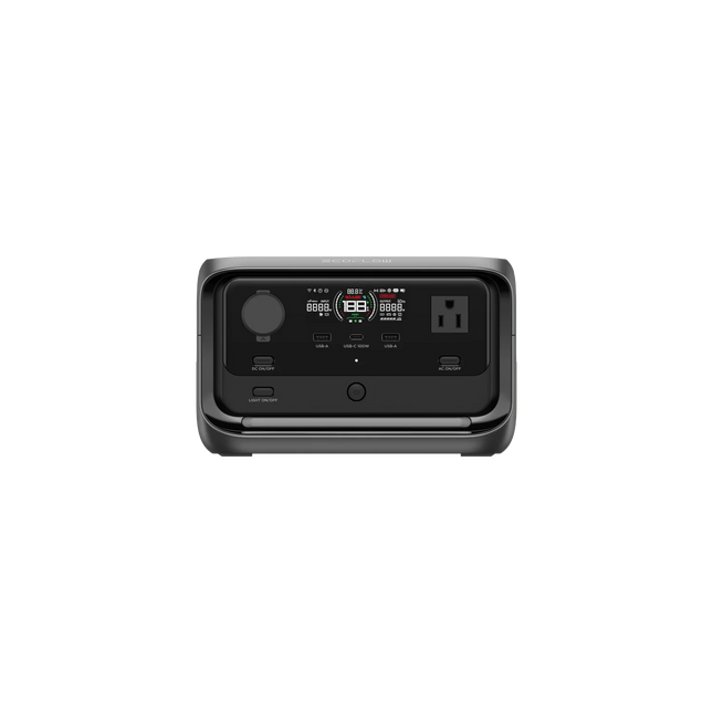 EcoFlow Estación de Energía 286Wh 600W, RIVER 3 Plus