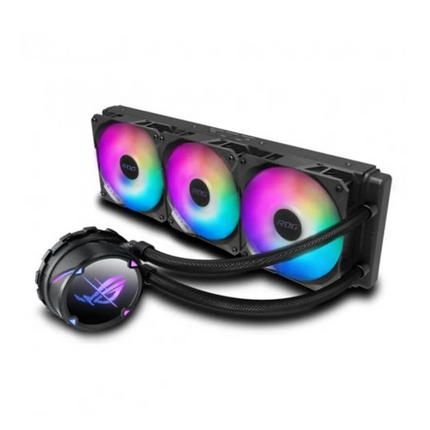 Enfriamiento Líquido ASUS ROG STRIX LC II 360 ARGB | 360mm | Iluminación ARGB | Tubos Reforzados