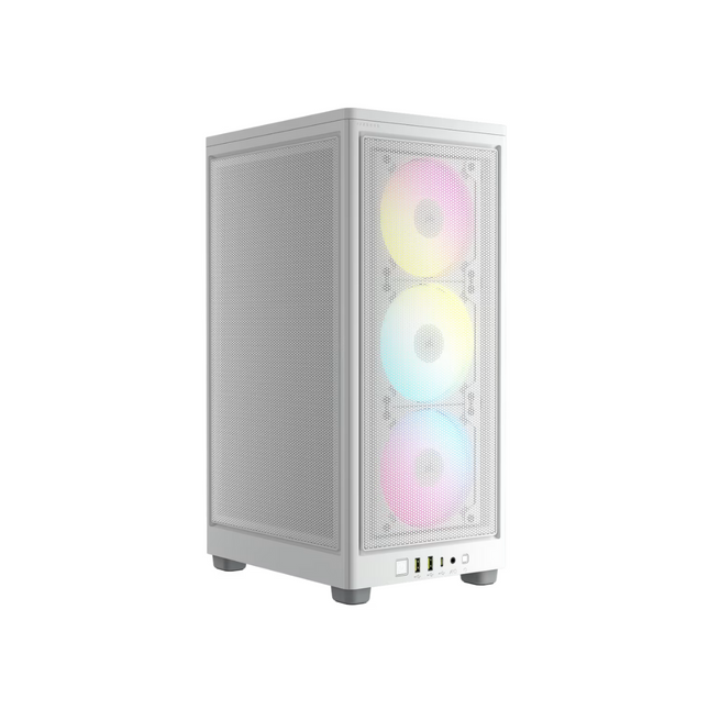 Case Gaming Corsair 2000D RGB Airflow | Mini-ITX | Blanco | CC-9011247-WW