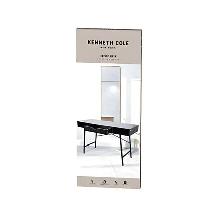 Kenneth Cole escritorio negro 120x48x76 cm KCWF202108-B