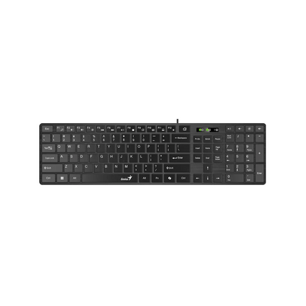 Teclado Genius SlimStar 126 | Membrana | Alámbrico USB | Español