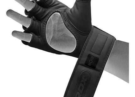 RDX Guantes de Grappling F15 Negros, GGR-F15MB
