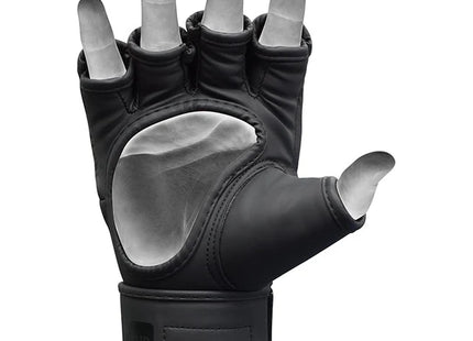 RDX Guantes de Grappling F15 Negros, GGR-F15MB