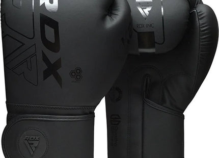 RDX Guantes de Boxeo Negros, F6 KARA