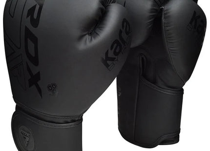 RDX Guantes de Boxeo Negros, F6 KARA