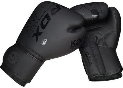 RDX Guantes de Boxeo Negros, F6 KARA
