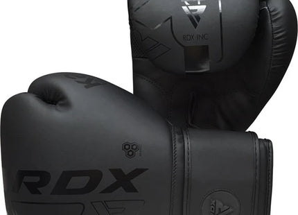RDX Guantes de Boxeo Negros, F6 KARA