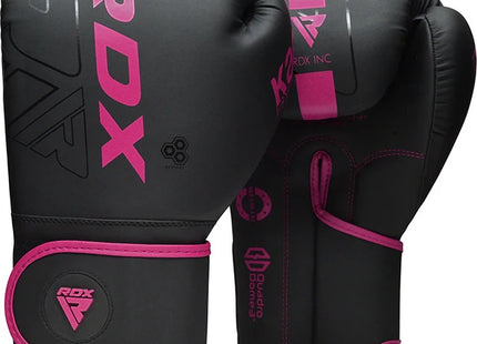 RDX Guantes de Boxeo Rosados, F6 KARA
