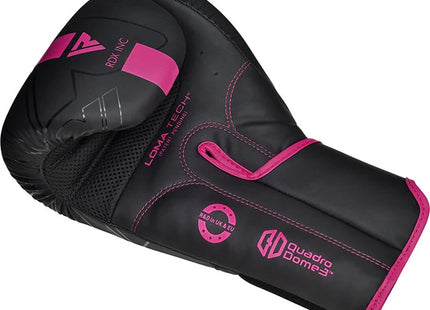 RDX Guantes de Boxeo Rosados, F6 KARA