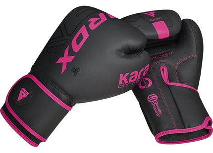 RDX Guantes de Boxeo Rosados, F6 KARA