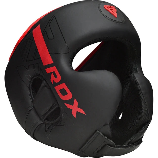 RDX Casco Protector Negro/Rojo, F6 Kara
