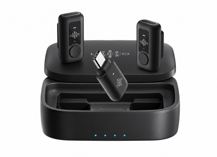 Luucco Micrófono inalámbrico USB-C negro, Link2