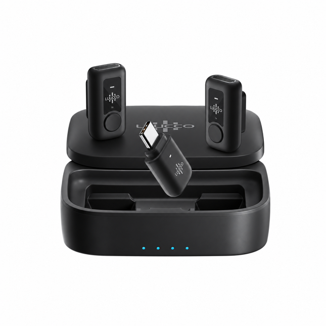 Luucco Micrófono inalámbrico USB-C negro, Link2