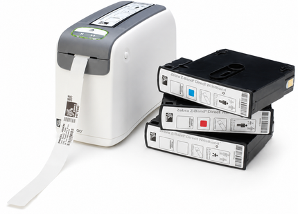 Zebra HC100 Impresora Térmica Directa de Pulseras 300 dpi USB y Serial