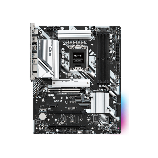 Tarjeta Madre ASRock B760 PRO RS | ATX | LGA 1700 | DDR5 hasta 6000 MHz | PCIe 4.0