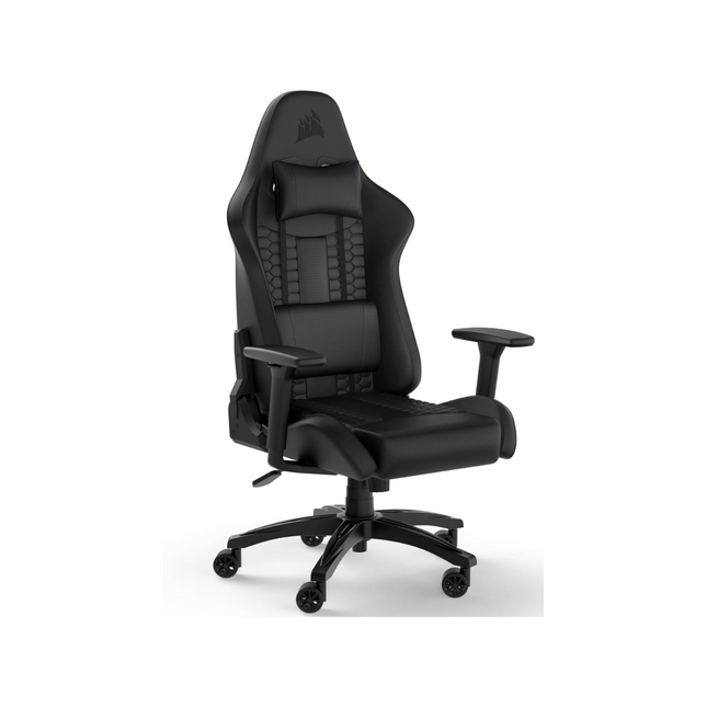 Silla Gaming Corsair TC100 Relaxed | Tela | Diseño Ergonómico | Reclinable 160° | Altura Ajustable
