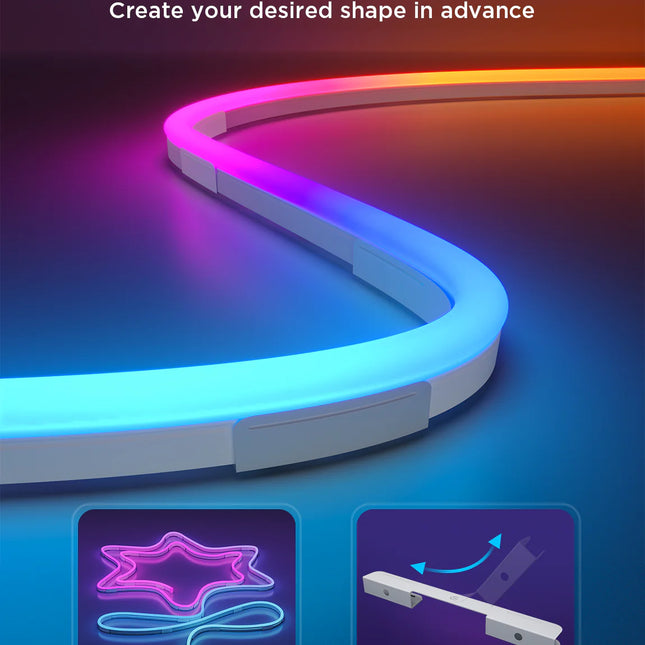 Luces Govee H61D5101 LED Strip White | 5 Metros | Soporte Matter | Compatible con HomeKit, Google, Alexa, SmartThings