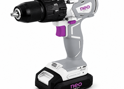 NEO Combo 20 V con Taladro 1/2", Esmeril 4-1/2" y Llave de Impacto 1/2", K2-4