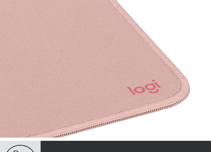 Mouse Pad Logitech Studio Series Darker Rose | Superficie Suave | Base Antideslizante