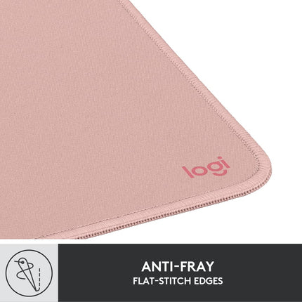 Mouse Pad Logitech Studio Series Darker Rose | Superficie Suave | Base Antideslizante