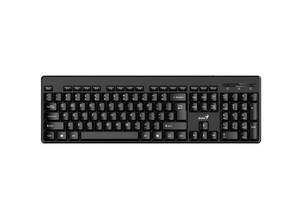 Teclado Genius KB-116 | Membrana | Alámbrico USB | Español | Resistente a Salpicaduras