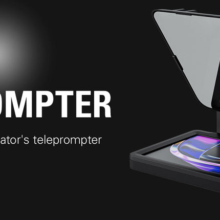 Teleprompter Elgato Prompter 10WAD9901 | Pantalla 9” | USB-C | 9 Anillos Adaptadores | Plug & Play