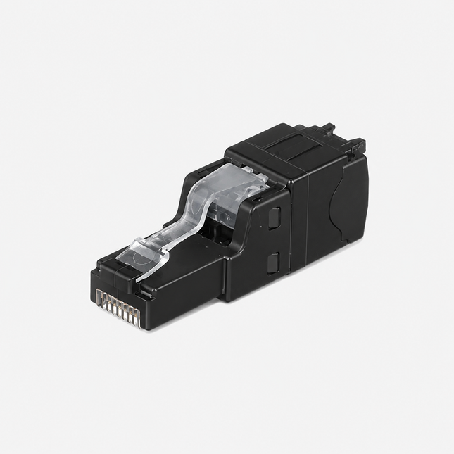Panduit TX6A™ FP6X88MTG Plug RJ45 UTP Categoría 6A de Terminación en Campo 22-26 AWG Negro