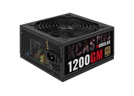 Fuente de Poder AeroCool KCAS PLUS 1200GW | 1200W | 80 Plus Gold | Fully Modular