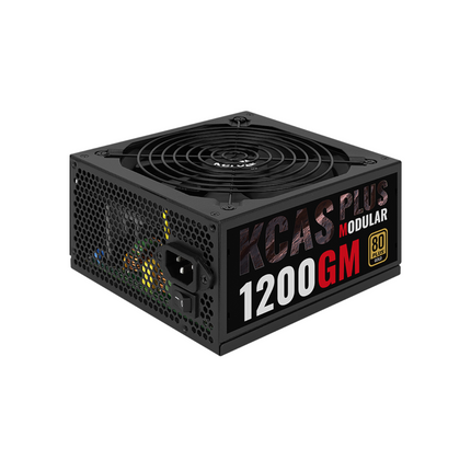 Fuente de Poder AeroCool KCAS PLUS 1200GW | 1200W | 80 Plus Gold | Fully Modular