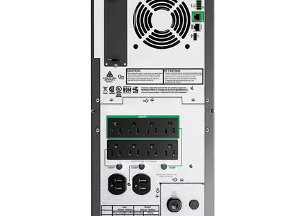 APC Smart-UPS SMT2200C - vista trasera