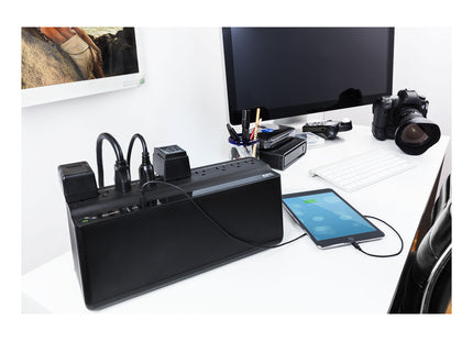 APC Back-UPS ES BE850M2-LM, vista posterior