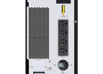 APC Easy UPS SRV3KA - vista trasera