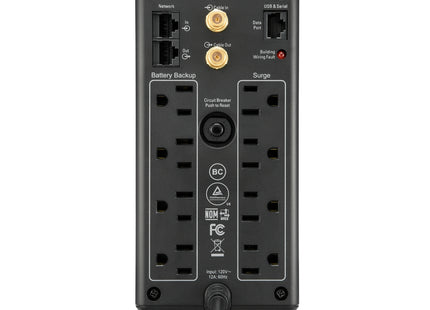 APC Back-UPS Pro BX1000M-LM60, vista posterior