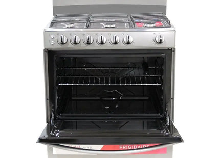 Frigidaire Cocina de Gas 30" 6 Quemadores Gris, FKGJ30C3MDQG