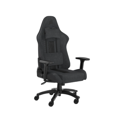 Silla Gaming Corsair TC100 Relaxed | Tela | Diseño Ergonómico | Reclinable 160° | Altura Ajustable