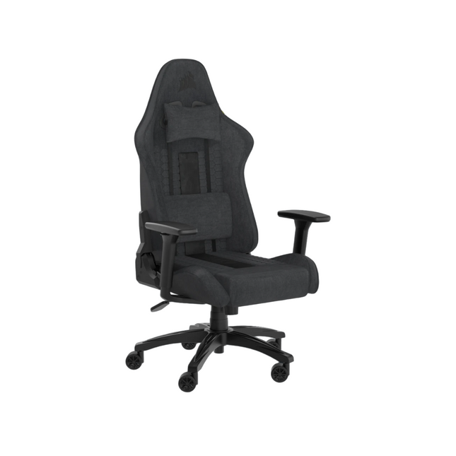 Silla Gaming Corsair TC100 Relaxed | Tela | Diseño Ergonómico | Reclinable 160° | Altura Ajustable