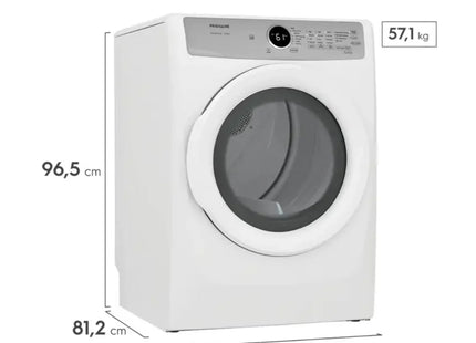 Secadora a Gas Frigidaire Premium Care FDGX22E4EW | 21 Kg | Carga Frontal | Panel Digital