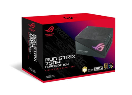 Fuente de Poder ASUS ROG Strix 750G Aura Gaming 750W 80+ Gold RGB