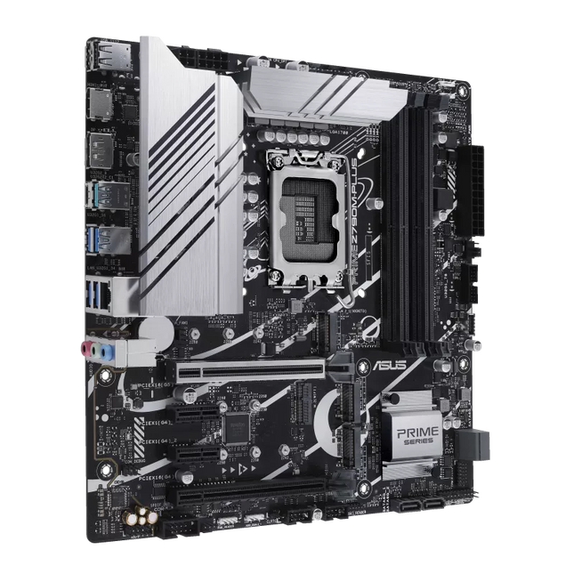 Tarjeta Madre ASUS PRIME Z790M-PLUS | Chipset Intel Z790 | Socket LGA 1700 | DDR5 | PCIe 5.0 | Wi-Fi Ready