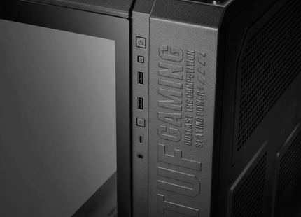 Case Gaming ASUS TUF GT502 detalle de soporte para placa madre ATX