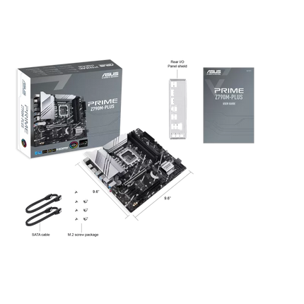 Tarjeta Madre ASUS PRIME Z790M-PLUS | Chipset Intel Z790 | Socket LGA 1700 | DDR5 | PCIe 5.0 | Wi-Fi Ready