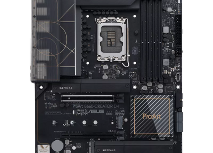 Tarjeta Madre ASUS ProArt B660-Creator D4 | LGA 1700 | DDR4 | PCIe 4.0 | Dual 2.5Gb Ethernet | USB-C