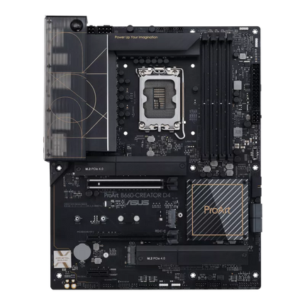 Tarjeta Madre ASUS ProArt B660-Creator D4 | LGA 1700 | DDR4 | PCIe 4.0 | Dual 2.5Gb Ethernet | USB-C