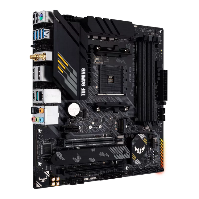 Tarjeta Madre ASUS TUF GAMING B550M-PLUS II (WiFi) | AM4 | Micro-ATX | DDR4 | WiFi 6