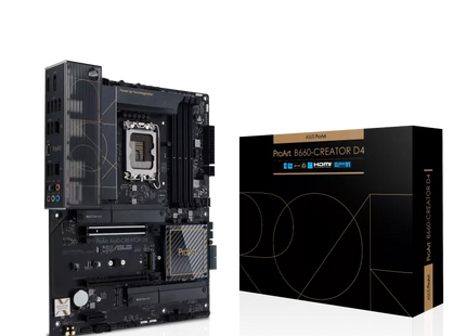 Tarjeta Madre ASUS ProArt B660-Creator D4 | LGA 1700 | DDR4 | PCIe 4.0 | Dual 2.5Gb Ethernet | USB-C